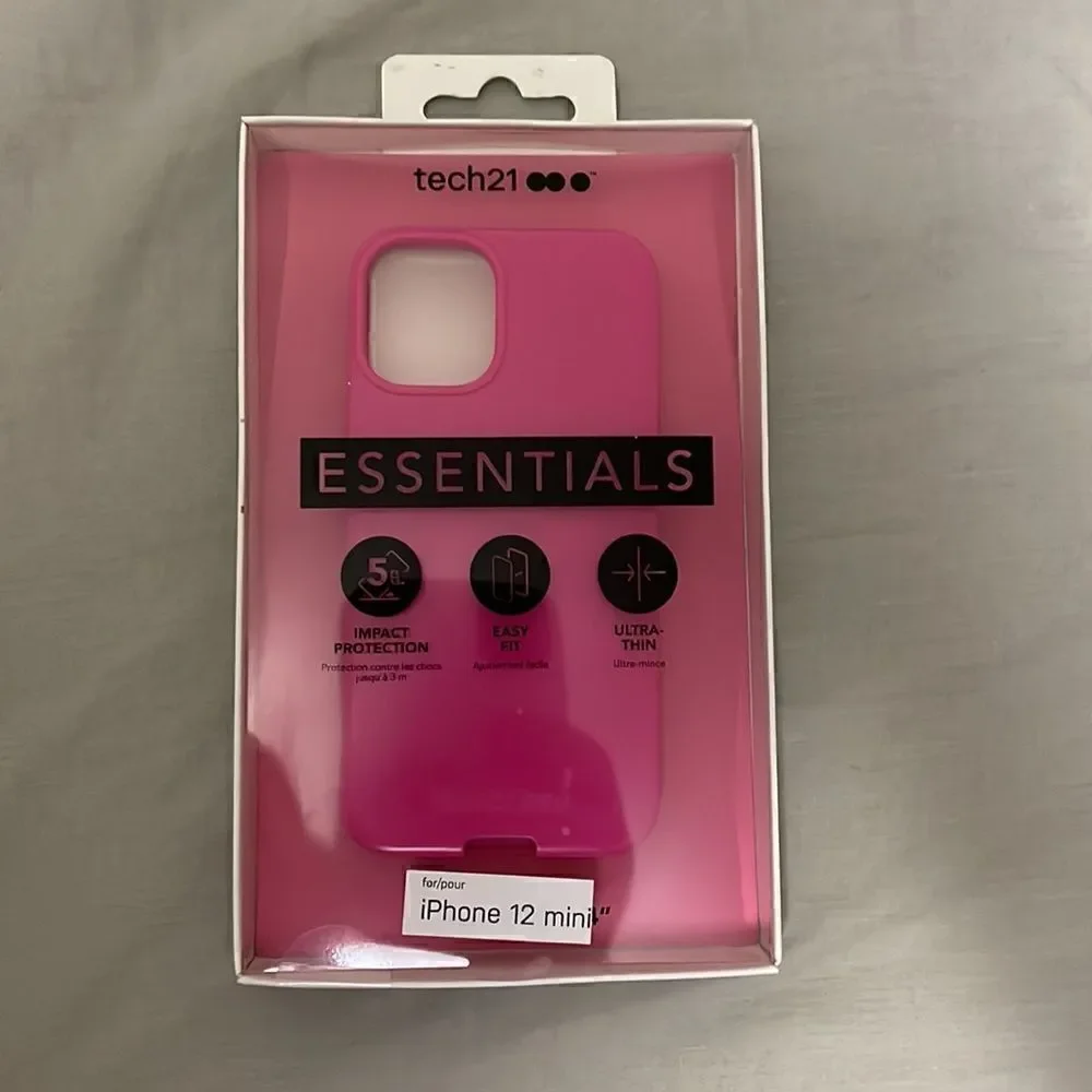 Tech21 Essentials for iPhone 12mini pink